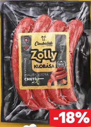 Zolly klobása