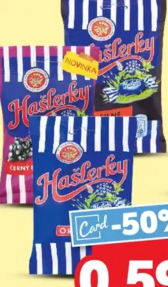Hašlerky cukríky