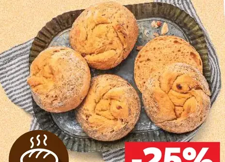 Paradajková žemľa s bylinkami