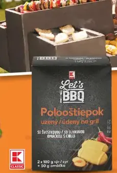 Let’s BBQ Pološtiepok na gril 40 %