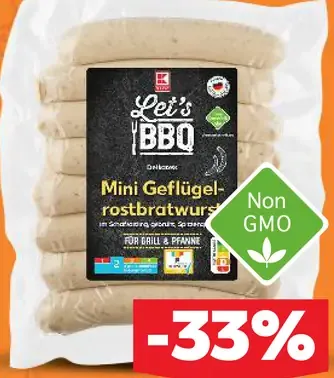 Let's BBQ Mini Geflügelrostbratwurst