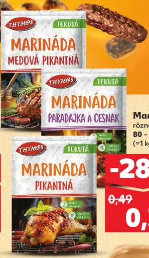 Marináda medová pikantná