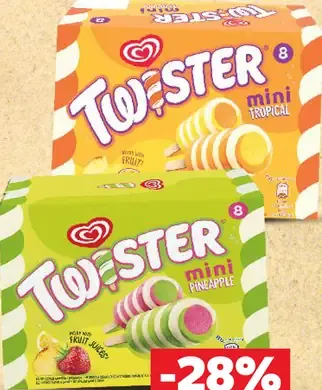 Twister Mrazený krém mini