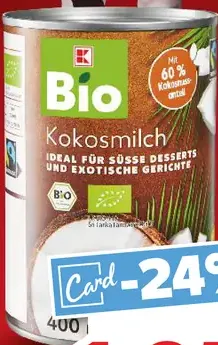K-Bio Kokosové mlieko