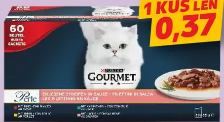 Gourmet kapsičky pre mačky