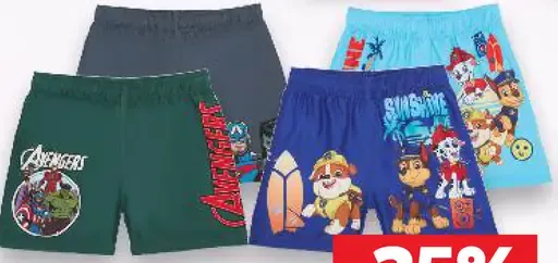 Paw Patrol, Avengers Chlapčenské plavky