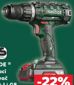 Parkside Aku vŕtací skrutkovač