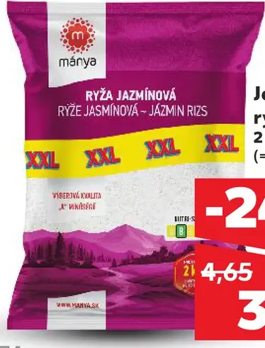 Maya Jazmínová ryža