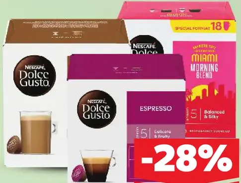 Dolce Gusto káva v kapsulách