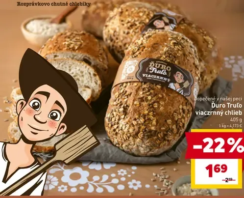 Duro Trulo viaczrnný chlieb