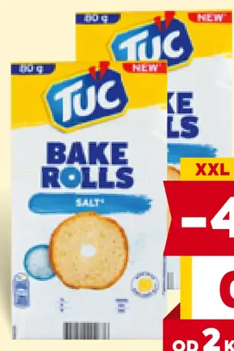 Tuc Bake Rolls slané pečivo