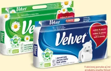 Velvet toaletný papier