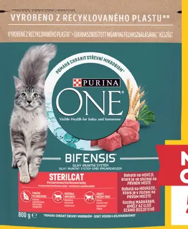 Purina One Stericat granuly pre mačky