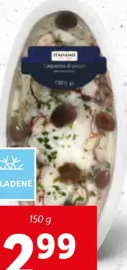 Italiamo Marinované plátky chobotnice s olivami