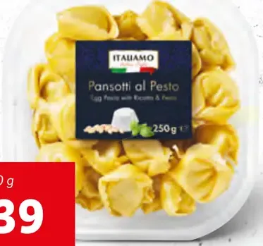 Italiamo Pansotti plnené pestom