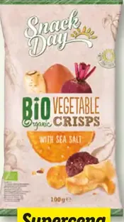 Snack Day Bio Zeleninové lupienky