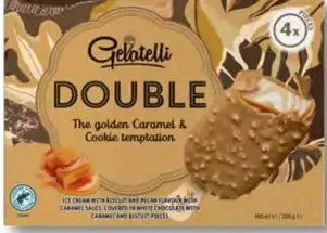 Gelatelli Double Billionaire Gold zmrzlina
