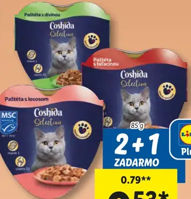 Coshida Paštéta pre dospelé mačky