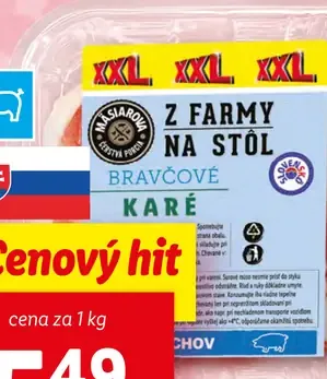 Z farmy na stôl bravčové karé