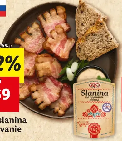Údená slanina na grilovanie