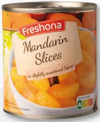 Freshona Mandarínky lúpané