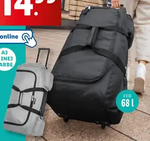 TopMove Cestovná taška na kolieskach