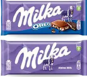 Čokoláda rôzne druhy Milka