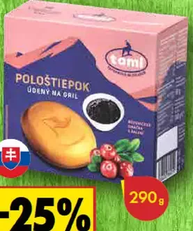 Tami Pološtiepok na gril s omáčkou