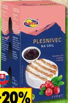 Tami Plesnivec na gril s brusnicovou omáčkou 4 x