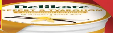 Delikate Tvarohový dezert vanilka