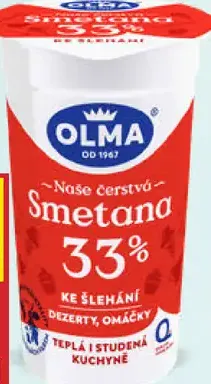 Olma Smotana na šľahanie 33 %