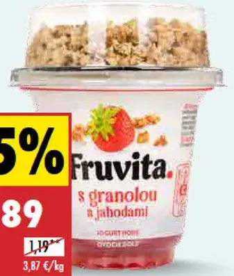 Fruvita Jogurt s granolou rôzne druhy