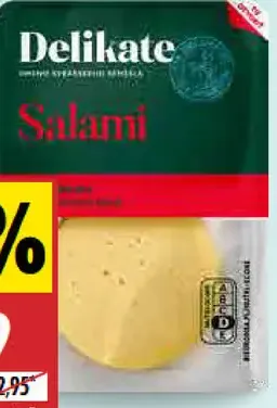 Delikate Salamový syr plátky