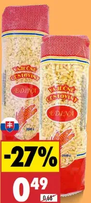 Cestoviny abeceda/slimáky
