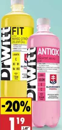 Dr. Witt Ochutená voda Fit/Antiox