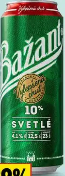 Zlatý Bažant Pivo Zlatý Bažant 10° plechovka