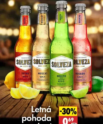 Solveza rôzne druhy