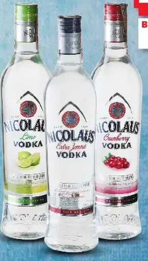 Vodka rôzne druhy Nicolaus