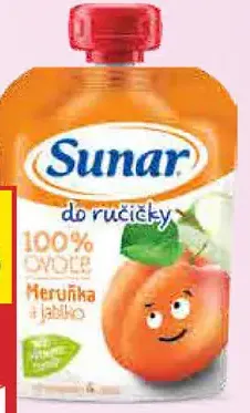 Kapsička marhuľa, jablko Sunar