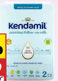 Následná dojčenská mliečna výživa Premium 2 Kendamil