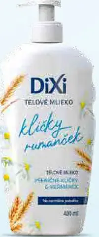 Dixi Telové mlieko klíčky rumanček
