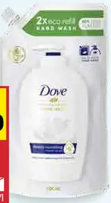 Dove Tekuté mydlo náhradná náplň rôzne druhy