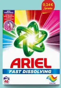 Ariel Color prací prášok