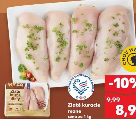 Zlaté kuracie rezne