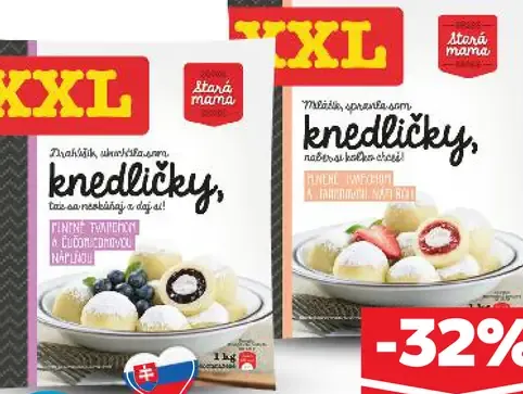 XXL Plnené knedličky