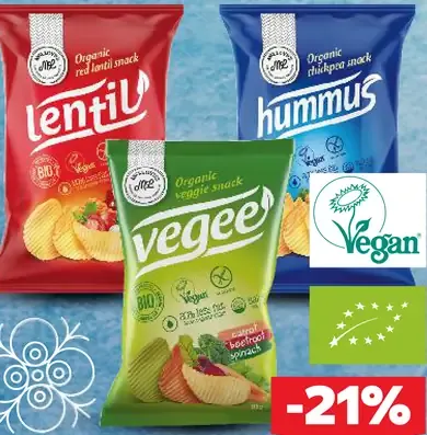 Lentil Hummus BIO Snack