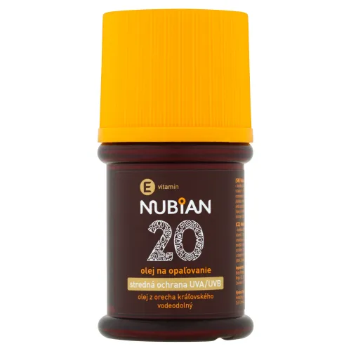 Nubian Olej na opaľovanie SPF