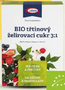 Labeta BIO Trstinový želírovací cukor