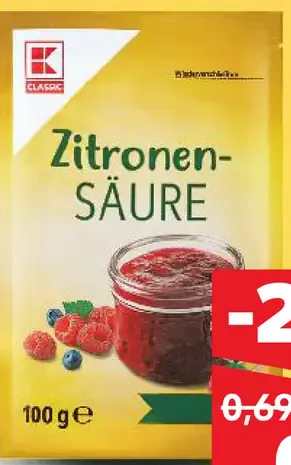K-Classic Kyselina citrónová