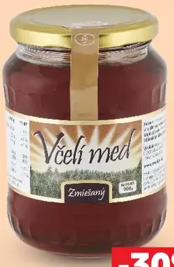 Lesný zmesi včelí med